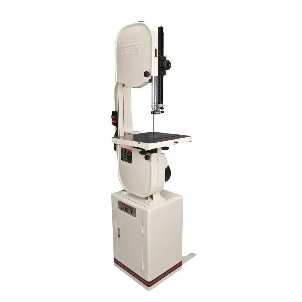 Jet JWBS-14DXPRO 14 in. Pro Woodworking Vertical Band Saw Kit with Closed Stand, 1.25 HP, 115/230V