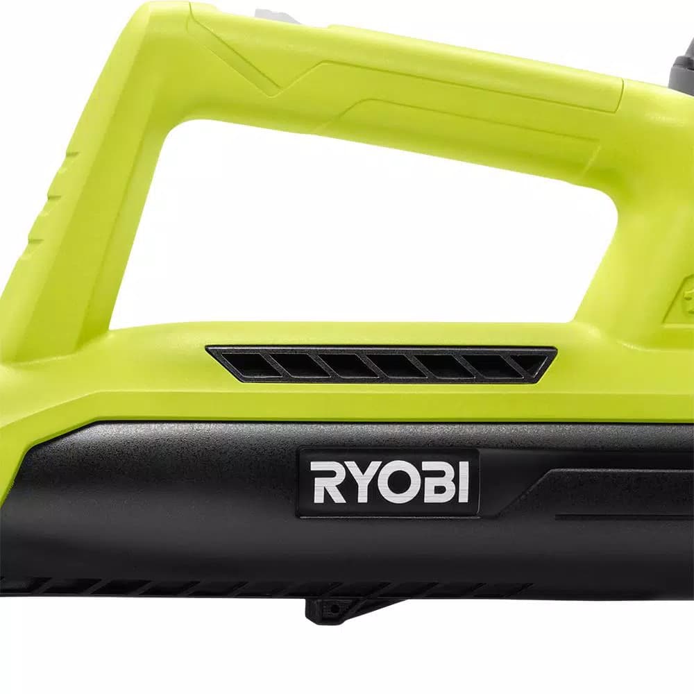 RYOBI ONE+ 18V Cordless Leaf Blower/Sweeper, 200 CFM, 90 MPH, Includes 2.0 Ah Battery and Charger