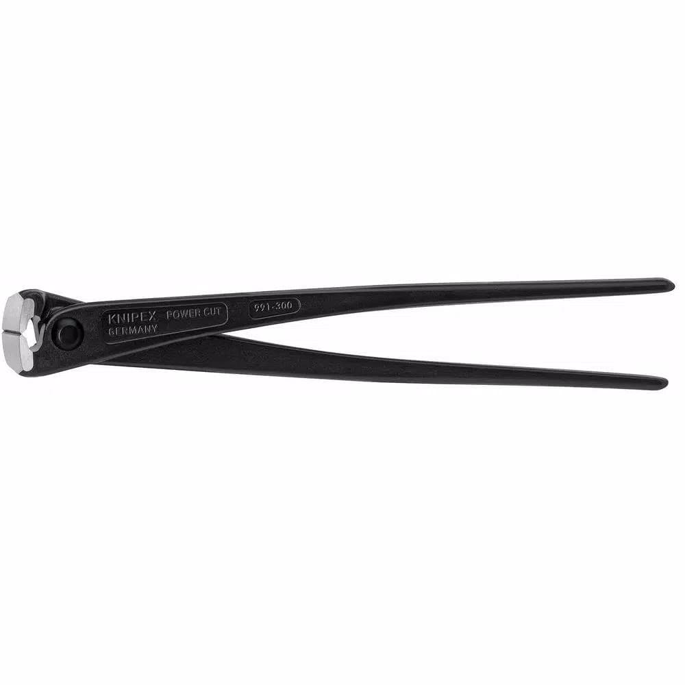 KNIPEX 12 in. High Leverage Concreter's Nippers - Extra Slim Cutting Pliers