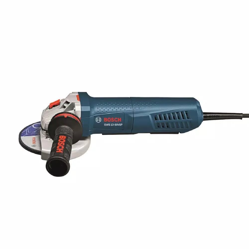 Bosch GWS13-50VSP 5 in. Variable Speed Corded Angle Grinder, 13 Amp