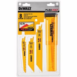 DEWALT FLEXVOLT Reciprocating Saw and 7-1/4 in. Circular Saw Blade Set, 11-Pack thumbnail 4
