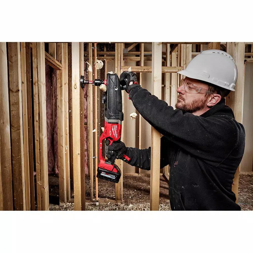 Milwaukee M18 FUEL Gen 2 SUPER HAWG 7/16 in. Right Angle Drill (Tool-Only)