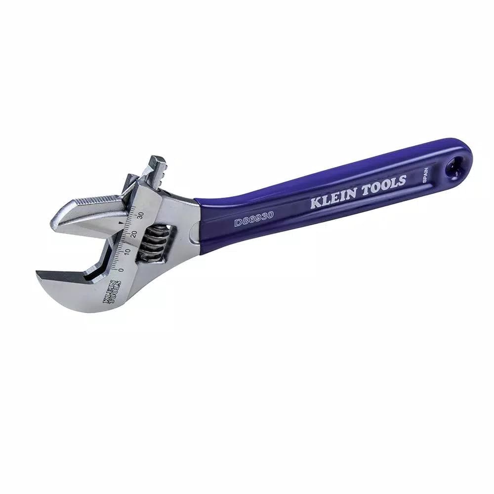 Klein Tools 10 in. Reversible Jaw 2-in-1 Adjustable and Pipe Wrench