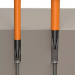 Klein Tools 2-Piece Slim-Tip Insulated Screwdriver Set, 1000V Rated thumbnail 7