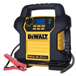 DEWALT 1400 Peak Amp Jump Starter with 120 PSI Digital Air Compressor and LED Work Light thumbnail 1