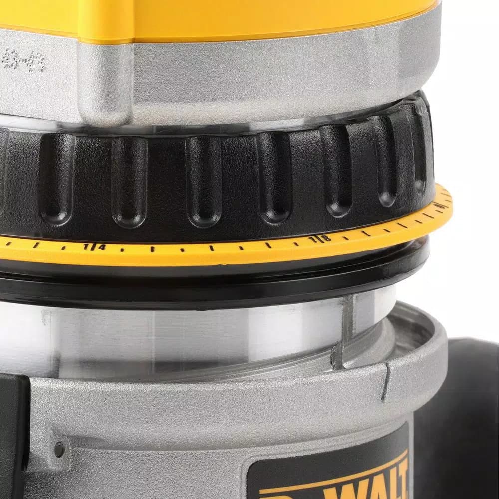 DEWALT 1.75 HP Fixed Base Router, 11-Amp Corded Power Tool