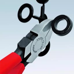 KNIPEX Diagonal Flush Cutter Set (2-Piece) for Plastics and Soft Metals thumbnail 5
