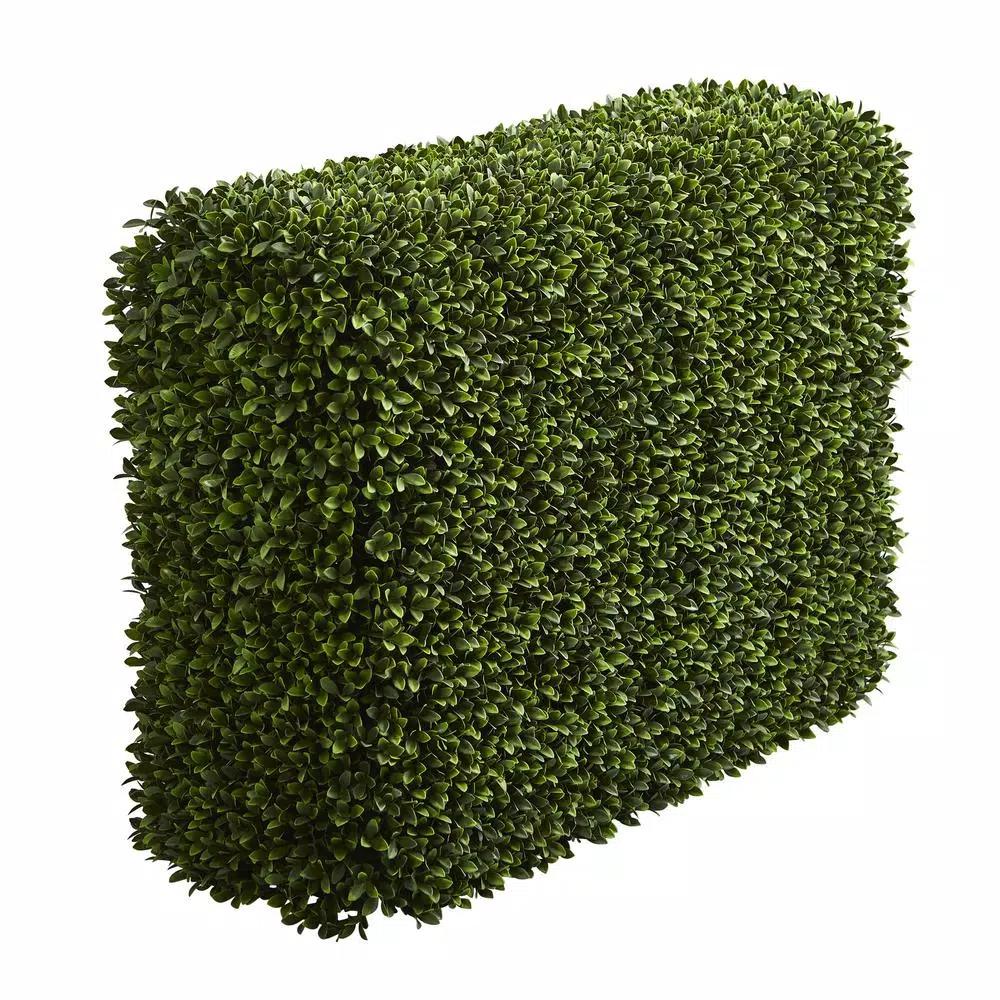 Nearly Natural 41 in. Artificial Boxwood Hedge - Indoor/Outdoor Dense Greenery Faux Plant