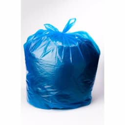 Unbranded HP-RBL 55-60 Gallon Blue Recycling Trash Bags, 0.95 Mil, 100 Count thumbnail 4