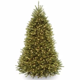National Tree Company 6 ft. Dunhill Fir Artificial Christmas Tree with 600 Clear Warm White Lights thumbnail 1