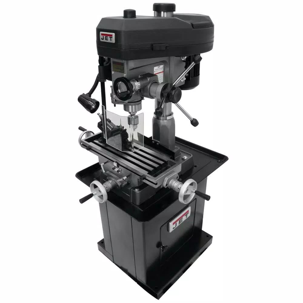 Jet JMD-15 Mill/Drill Press with Newall DP700 DRO - 1/2 in. Chuck