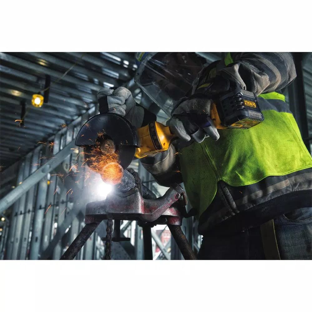 DEWALT 20V MAX XR Brushless 4-1/2 in. Paddle Switch Angle Grinder with Kickback Brake (Tool Only)