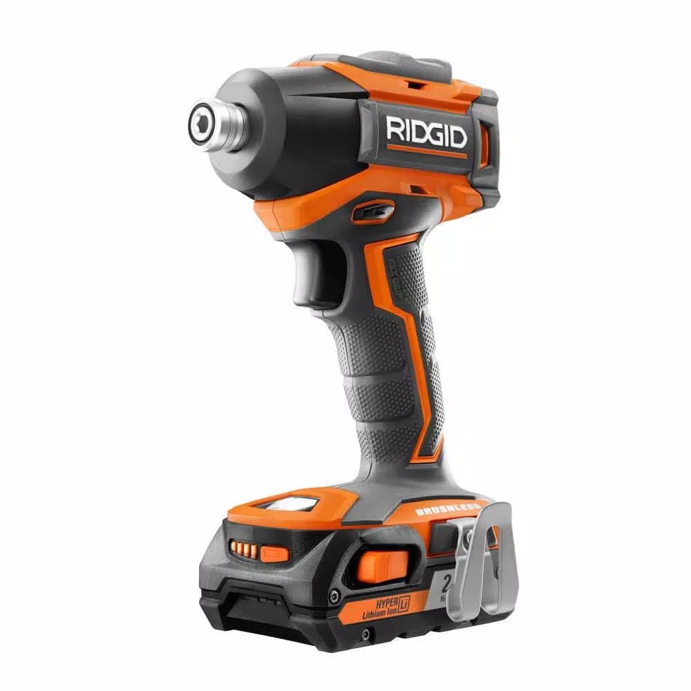 RIDGID 18V Brushless 5-Tool Combo Kit with Bonus 1.5 Ah Batteries