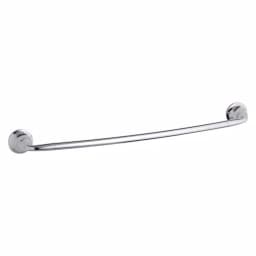 KOHLER Forte Sculpted 3-Piece Polished Chrome Bathroom Hardware Set thumbnail 2