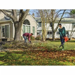 BLACK+DECKER VACPACK 3-in-1 Corded Electric Backpack Leaf Blower, Vacuum, and Mulcher - 250 MPH, 400 CFM, 12 Amp thumbnail 11