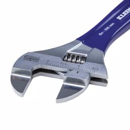 Klein Tools 8 in. Slim-Jaw Adjustable Wrench, 1.5 in. Extra-Wide Capacity thumbnail 6