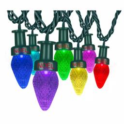 LightShow ColorMotion 24-Light Multi-Color Deluxe C7 LED Christmas String Lights thumbnail 1