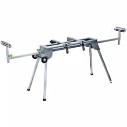 Genesis Heavy-Duty Folding Miter Saw Stand with Wheels and All-Steel Construction thumbnail 1