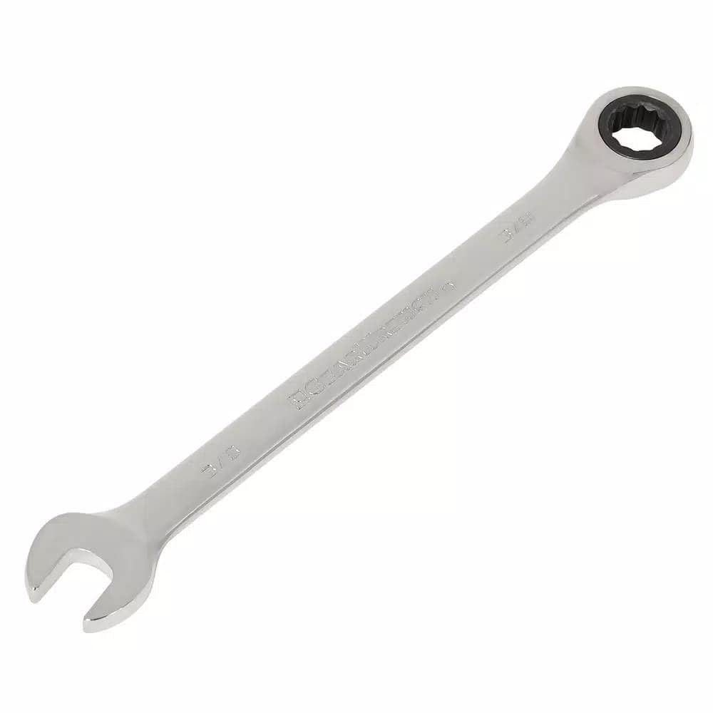 GEARWRENCH 3/8 in. Combination Ratcheting Wrench, 12-Point Steel Hand Tool