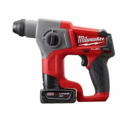 Milwaukee M12 FUEL 12V SDS-Plus Cordless Rotary Hammer Kit with 4.0 Ah Battery and Charger thumbnail 3