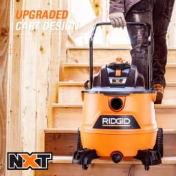 RIDGID 16 Gal. 6.5 Peak HP NXT Wet/Dry Shop Vacuum with Accessory Cart and Locking Tools thumbnail 12