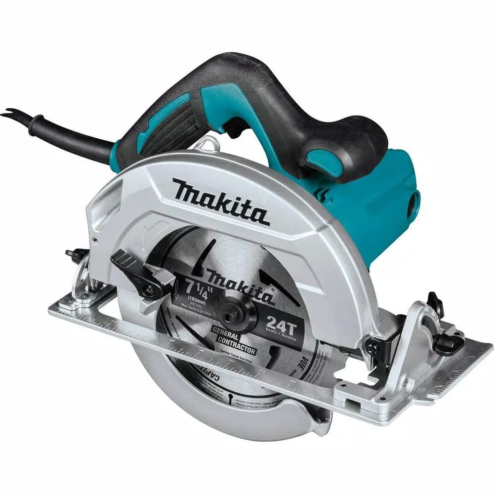 Makita HS7610 7-1/4 in. 14 Amp Corded Circular Saw with 24T Framing Blade