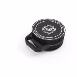 Pangea Brands NHL Hockey Puck Waffle Maker, Black Electric Grille thumbnail 5
