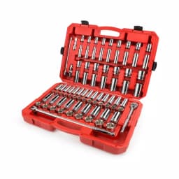 TEKTON 84-Piece 1/2 in. Drive Socket Set, 3/8-1-5/16 in. and 10-32 mm, SAE/Metric thumbnail 2