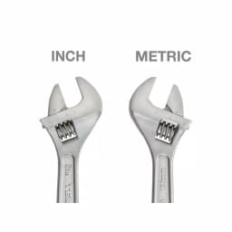 TEKTON 6 in. Adjustable Wrench, Carbon Steel with Satin Chrome Finish thumbnail 6