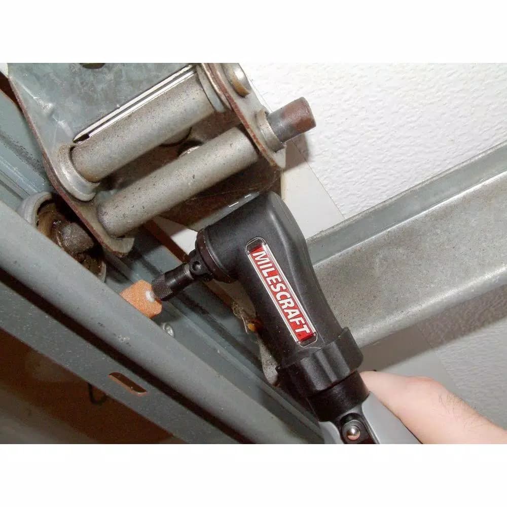 Milescraft Roto 90 Degree Right Angle Rotary Tool Attachment with Universal Adapters