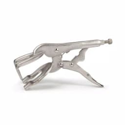 TEKTON 9 in. Welding Clamp Locking Pliers with Chrome Plated Finish thumbnail 3