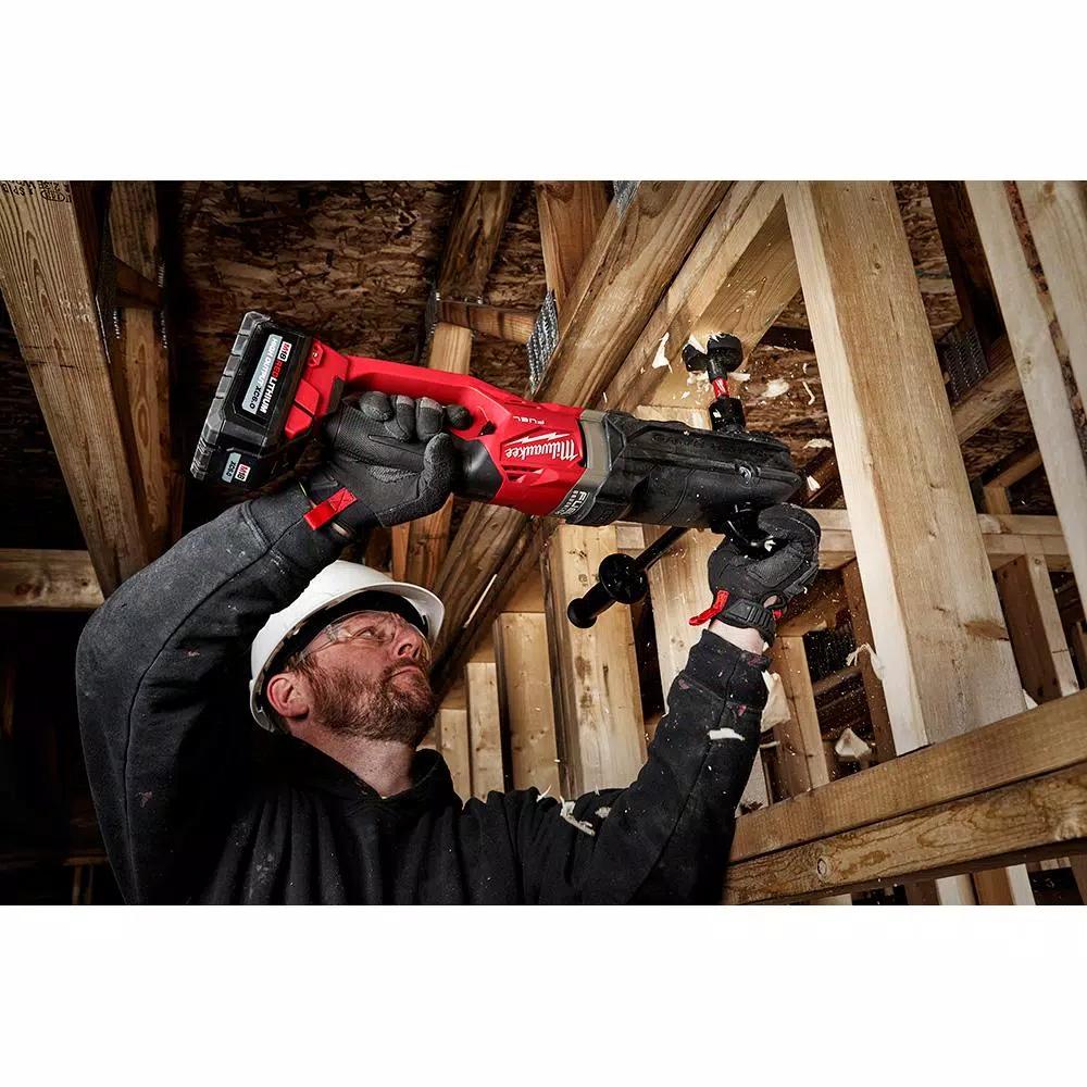 Milwaukee M18 FUEL Gen 2 SUPER HAWG 7/16 in. Right Angle Drill (Tool-Only)