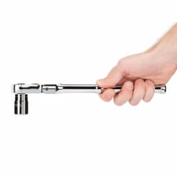 TEKTON 1/2 in. Drive 10-1/2 in. Flex Quick-Release Ratchet, 90-Tooth Ultra-Compact Head thumbnail 7