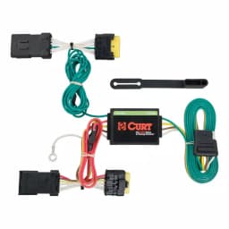 CURT Custom Vehicle-Trailer Wiring Harness, 4-Way Flat for Nissan Versa Sedan (Non-LED Taillights) thumbnail 4