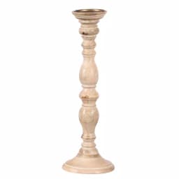 Unbranded Natural Wood Rustic Candle Holder Set of 5, Southwestern Style Candlesticks thumbnail 6
