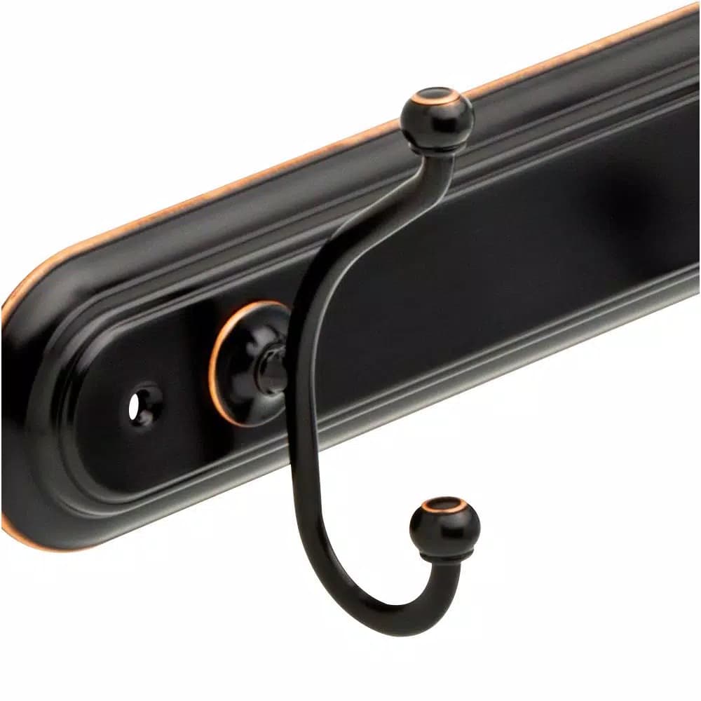 Delta Porter Triple Towel Hook, Oil Rubbed Bronze