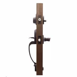 Copper Creek Colonial Handleset with Waverlie Lever Trim in Tuscan Bronze thumbnail 3