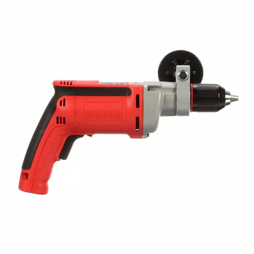 Milwaukee 8.0-Amp 1/2 in. Magnum Corded Drill with Keyless Chuck