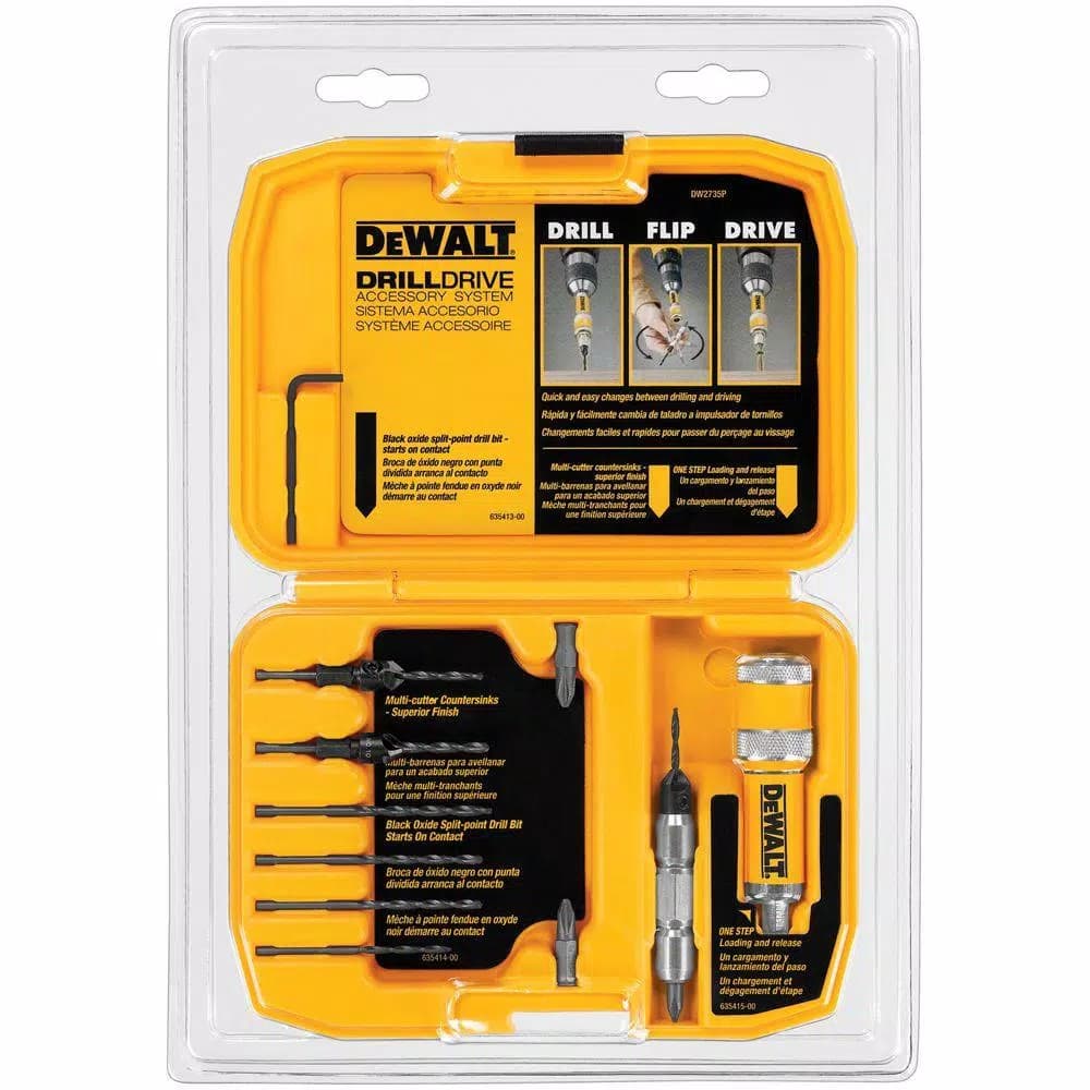 DEWALT 12-Piece Black Oxide Drill and Drive Set with Quick Change Mechanism