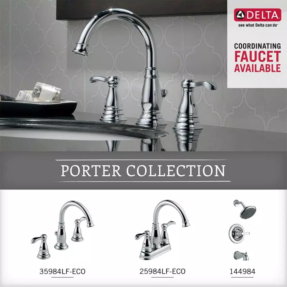 Delta Porter 24 in. Towel Bar, Polished Chrome