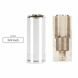 TEKTON 3/8 in. Drive 1 in. Deep 6-Point Hex Socket thumbnail 3