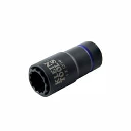 Klein Tools 6-Piece 2-in-1 Deep Impact Socket Set, 1/2 in. Drive, SAE thumbnail 10