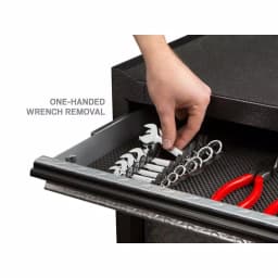TEKTON 8-Tool Store-and-Go Stubby Wrench Keeper, Low Profile Toolbox Organizer, Black thumbnail 11