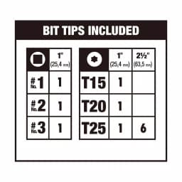 DEWALT MAX IMPACT 30-Piece Screwdriver Bit Set, Hex Shank, Impact Rated thumbnail 8