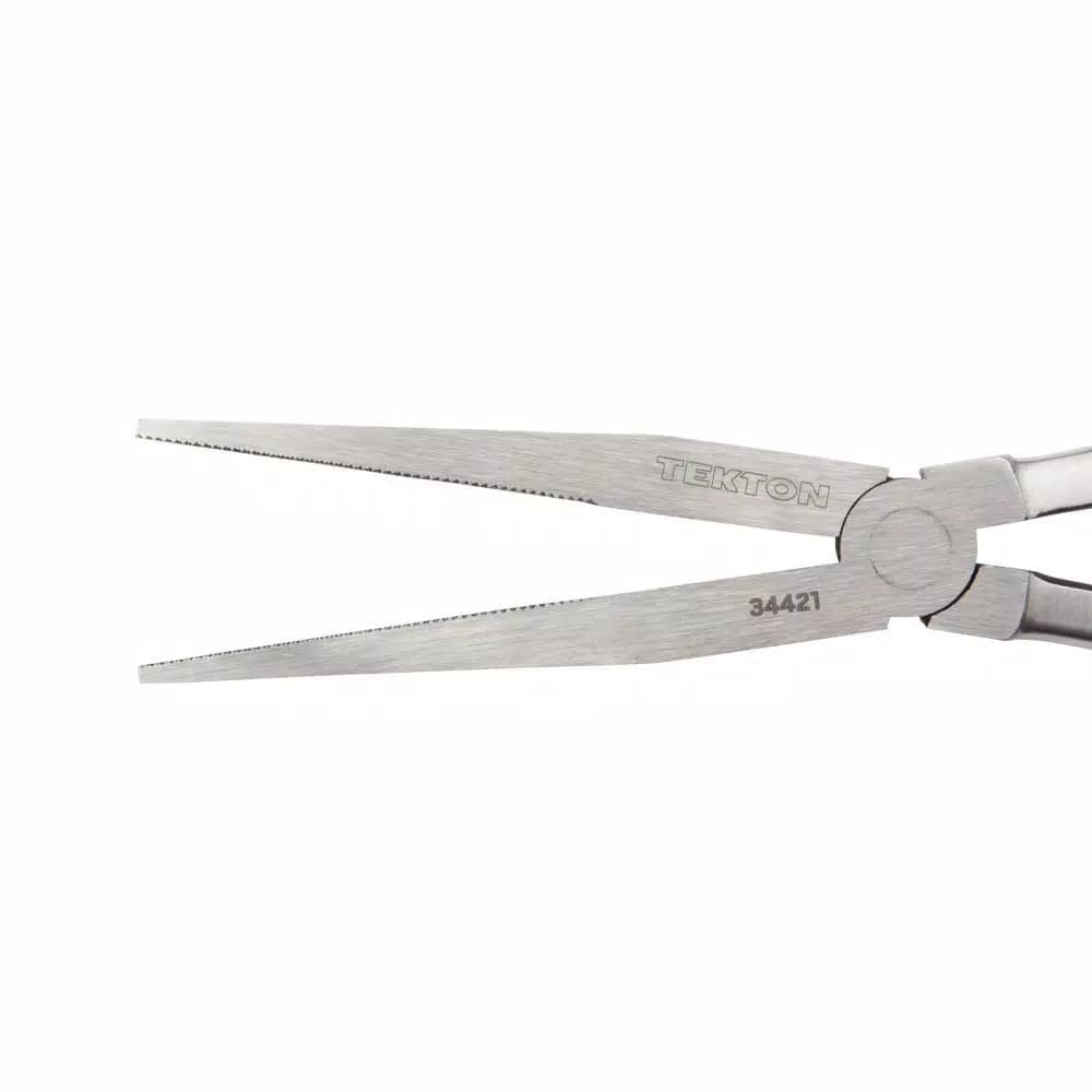 TEKTON 11 in. Duckbill Pliers with Crosscut Teeth