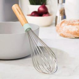 BergHOFF Leo Collection Wooden Handle Whisk with Stainless Steel Head thumbnail 3