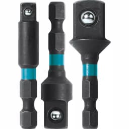 Makita ImpactX 2 in. Modified S2 Steel Socket Adapter Set, 3-Pack thumbnail 1