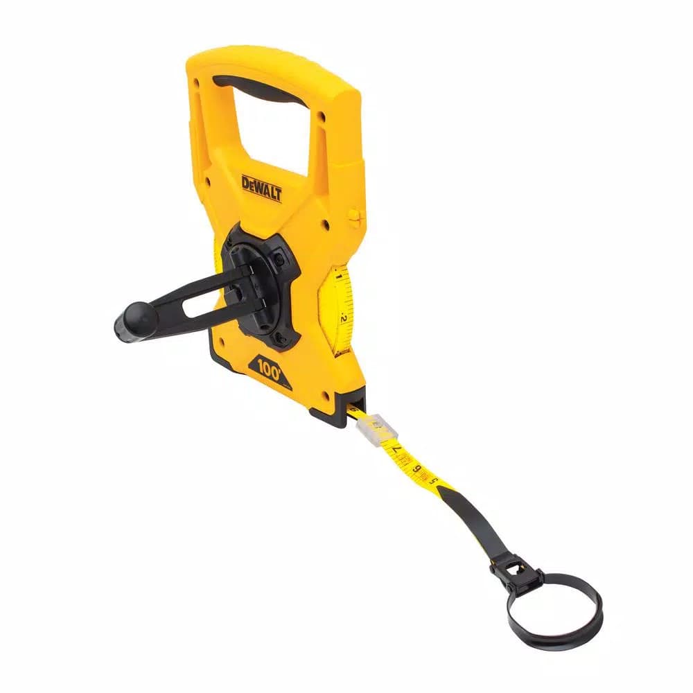 DEWALT 100 ft. Fiberglass Long Measuring Tape