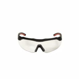 3M Performance Safety Eyewear, Black Frame with Clear Anti-Fog Lenses, Aerodynamic Design (4 Pack) thumbnail 3