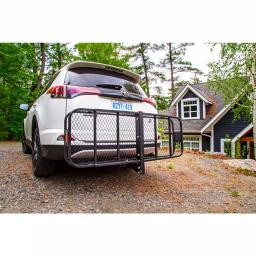 Detail K2 500 lb. Capacity 60 in. x 20 in. Steel Folding Hitch Cargo Carrier for 2 in. Receiver thumbnail 2